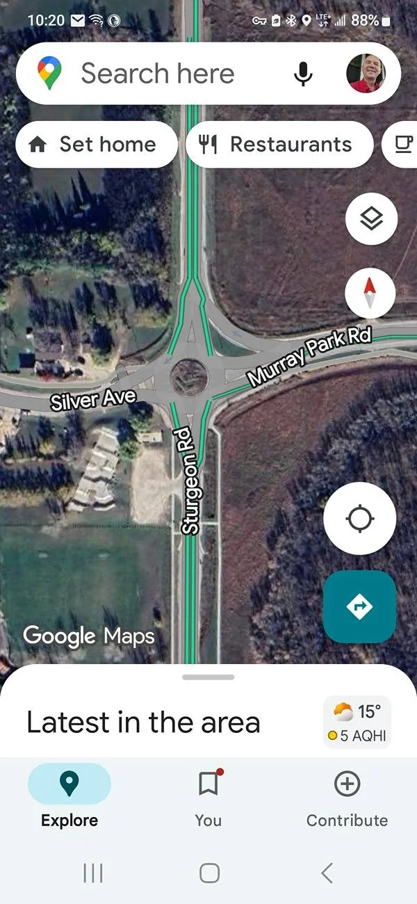 Ford Maverick Barely avoided some Maverick on Maverick violence this morning... Screenshot_20250509_102018_Maps