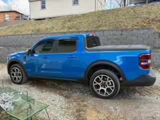 Ford Maverick New running boards.   Thoughts?   Should i add Mabett fender flares? IMG_0018