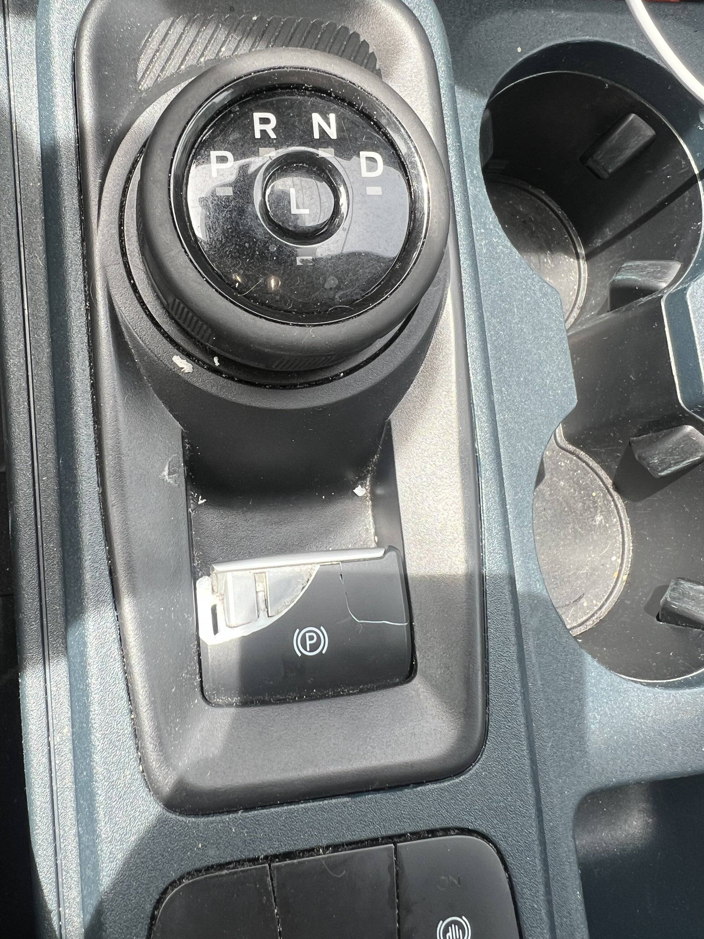 Ford Maverick Replacing Emergency Parking Brake Switch IMG_4279