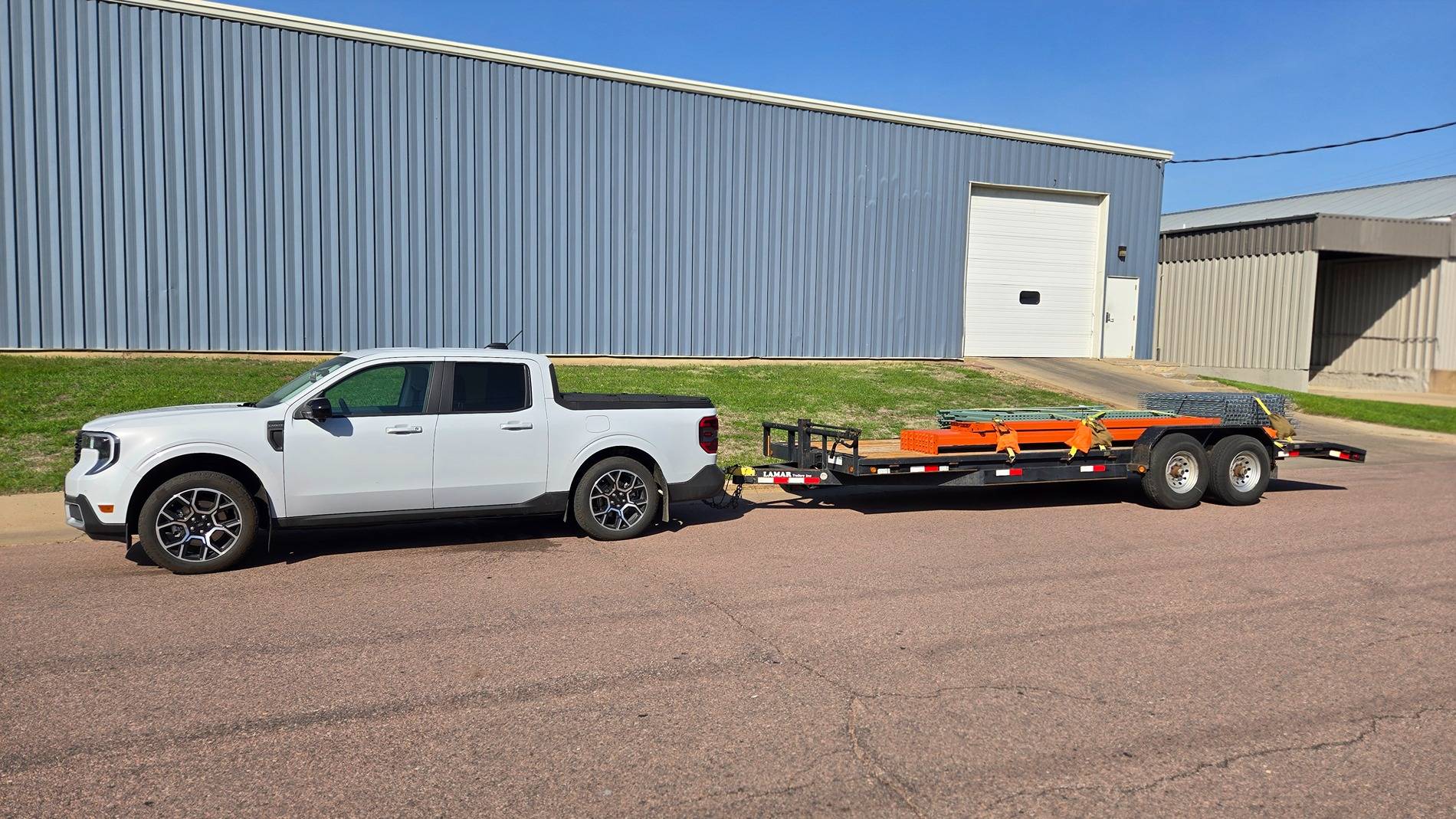 Ford Maverick Pushed the towing limits 20250506_170145