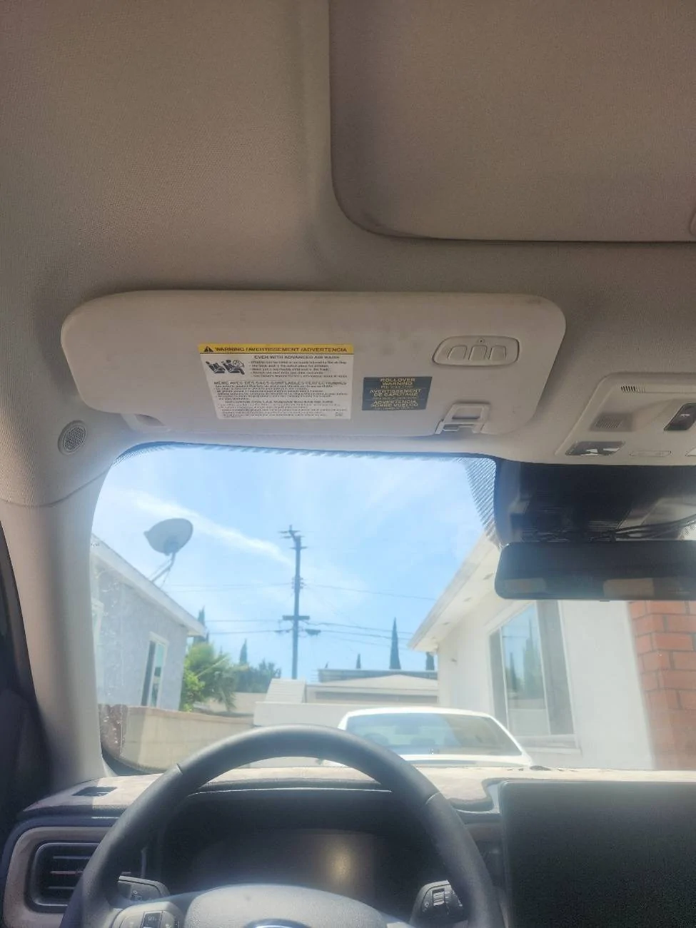 Ford Maverick HomeLink Sunvisor Visor with Homelink