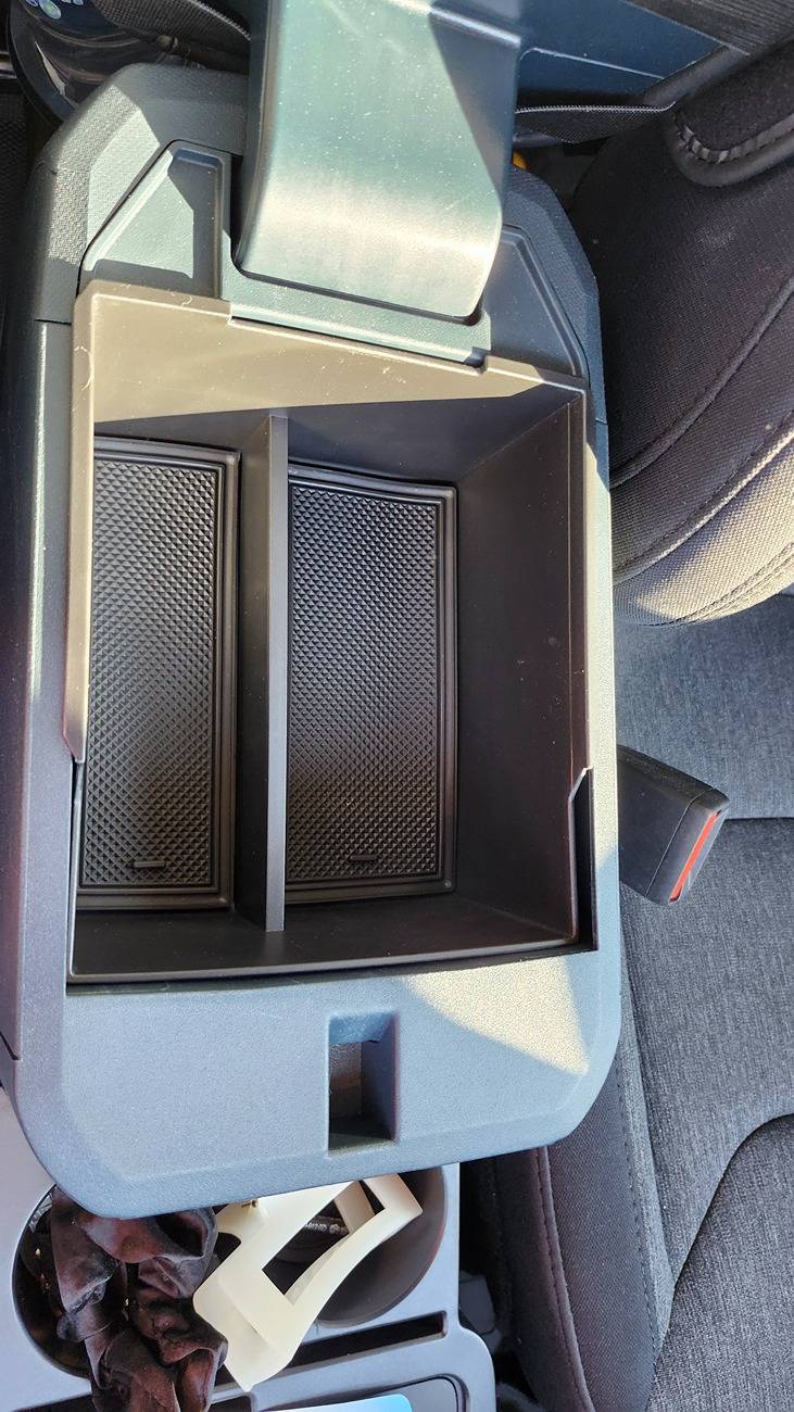 Ford Maverick Mabett Rear Cover Plate, Center Console Storage Organizer and Dual Cup Holder 20250511_180556