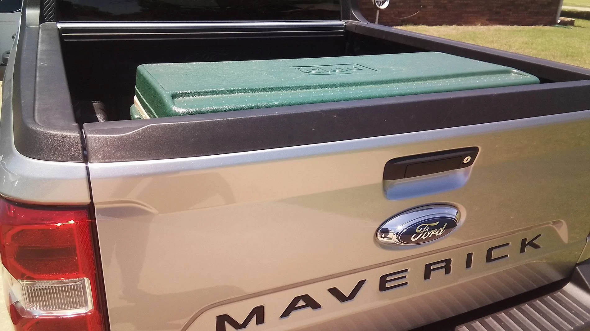 Ford Maverick Looking for bed storage/organization ideas for work tools/equipment IMG_20250512_130543