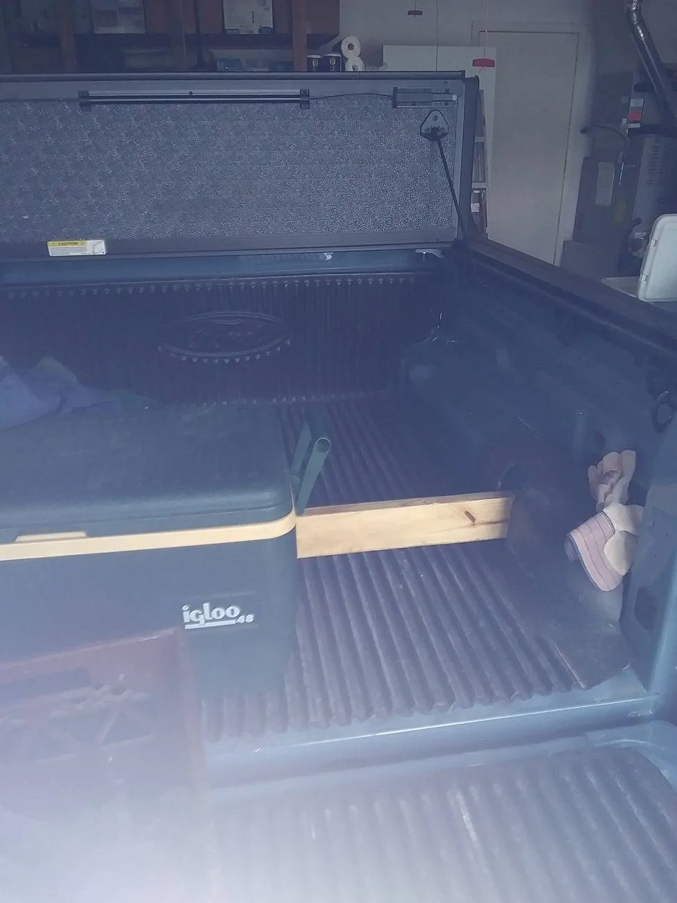 Ford Maverick Looking for bed storage/organization ideas for work tools/equipment 20230414_155921