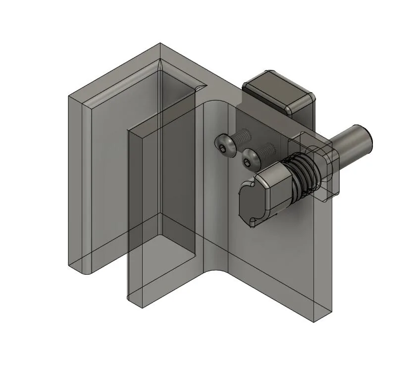 Ford Maverick Adjustable Cargo Divider via 3D Print (Free Files) Assembly Imag