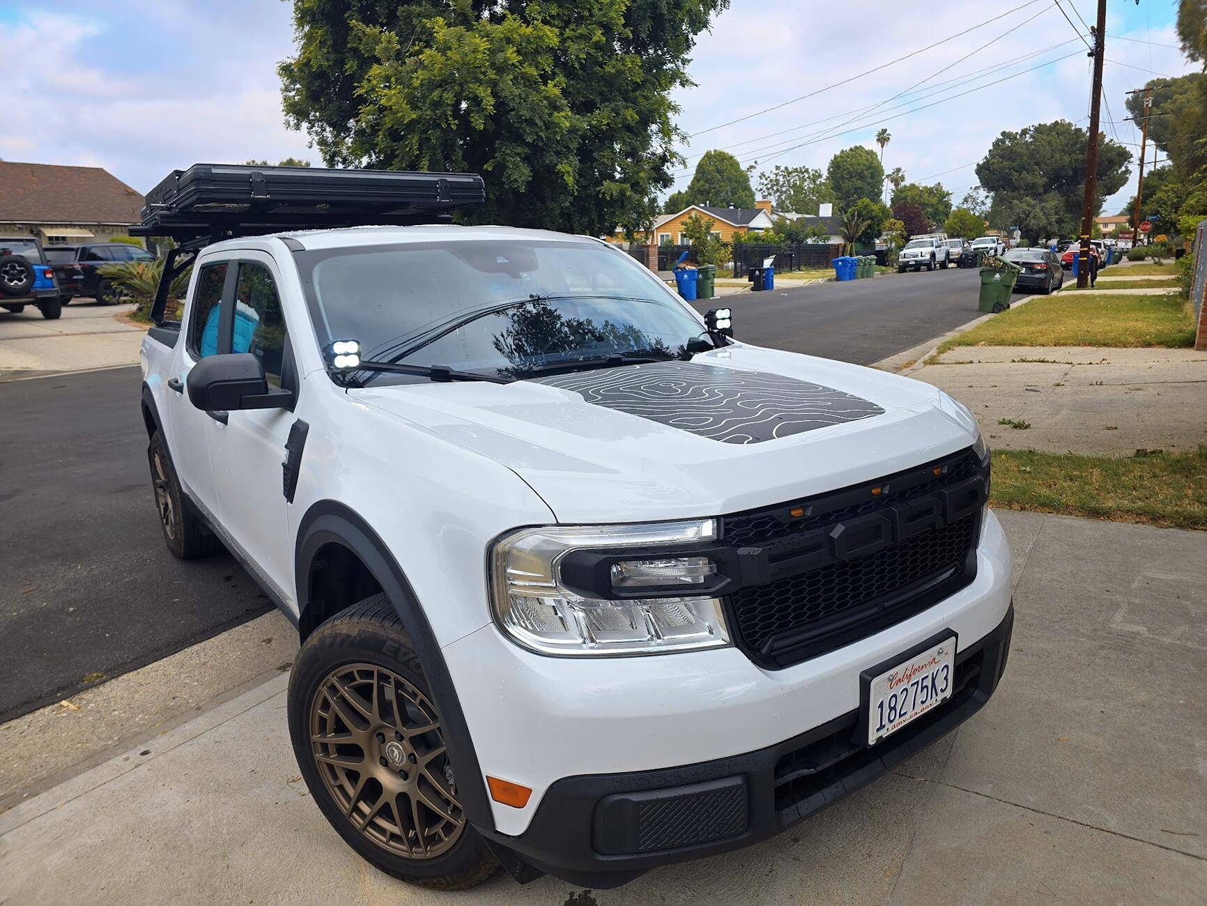 Ford Maverick Hood-Mounted LED Kit Install – Super Impressed with the F150LEDs Spartan MKII 1747167846852-q