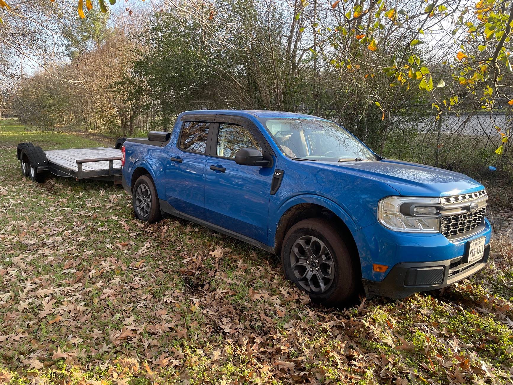 Ford Maverick Ticketed: UNSAFE TOWING DEVICE IMG_1975
