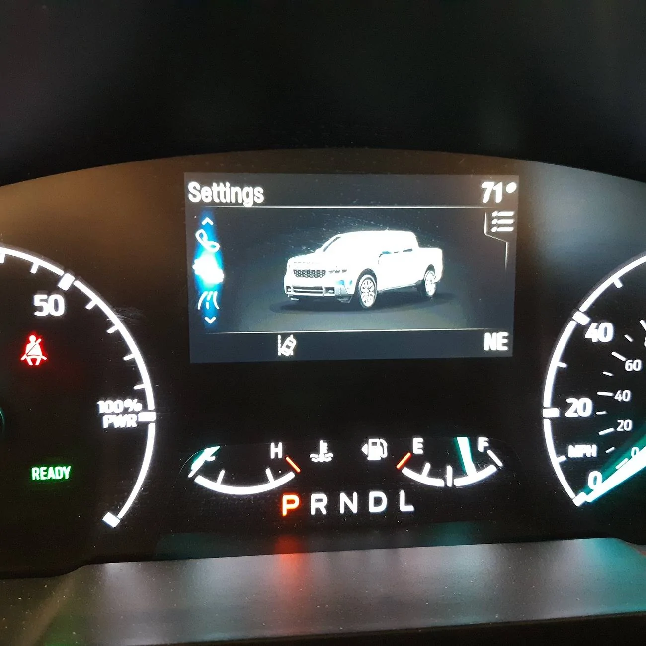 Ford Maverick Settings questions 20250515_112510