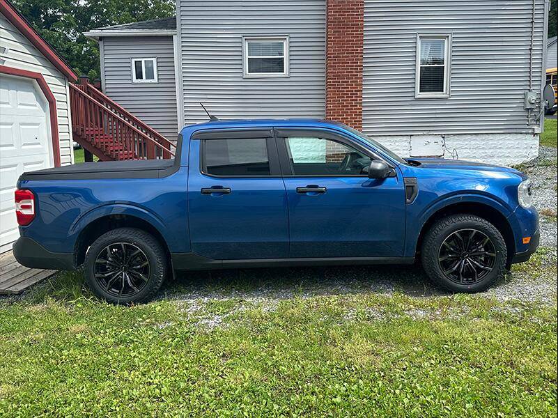Ford Maverick Black Widow wheels. 1747402410183-zq