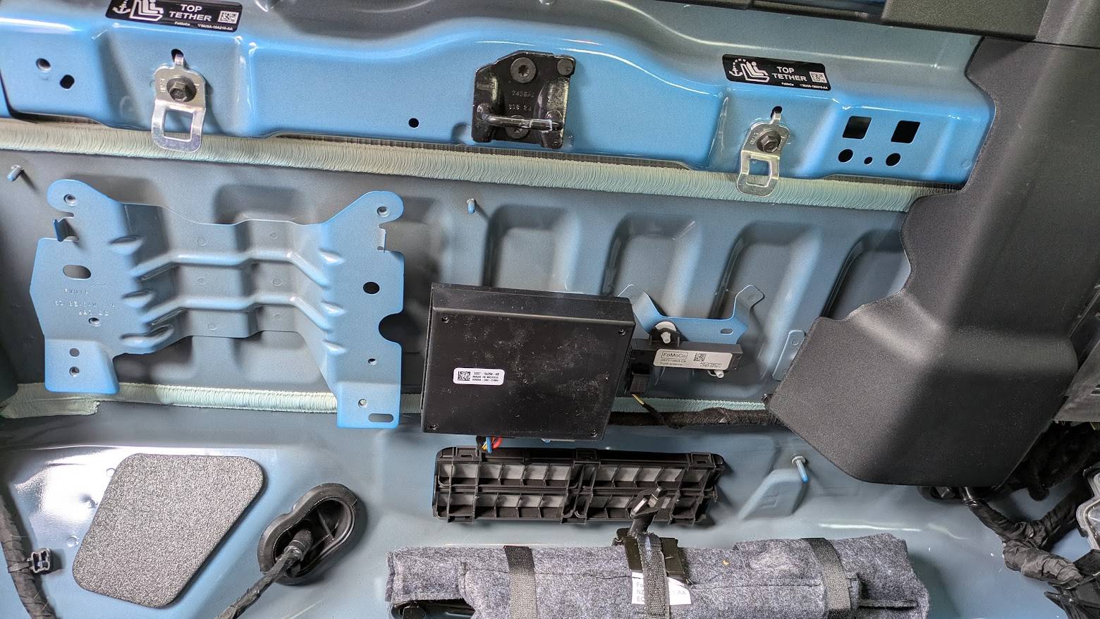 Ford Maverick Trailer brake control module relocate? PXL_20250517_193114692