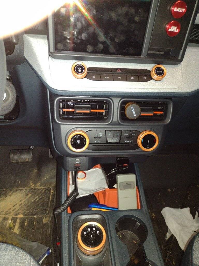 Ford Maverick A Few Interior Upgrades dash (Medium)