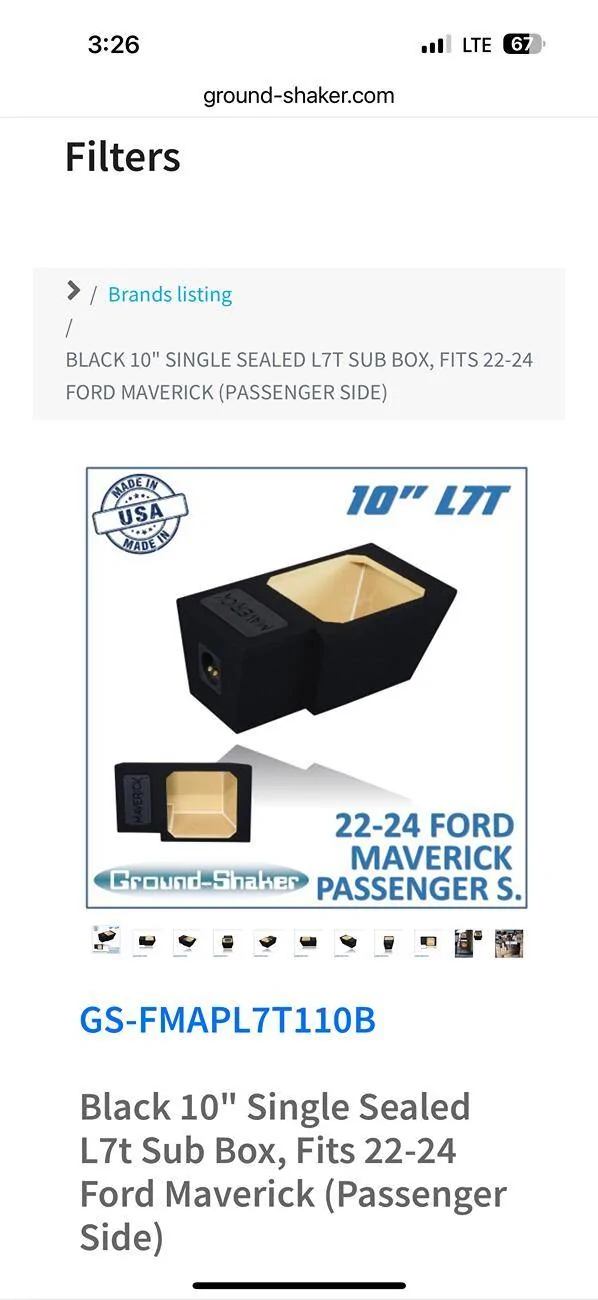Ford Maverick Kicker Build - Coming Soon! IMG_4436