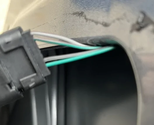 Ford Maverick Installed Power Locks on Tailgate of 2025 Maverick XL Actuator Wire 1