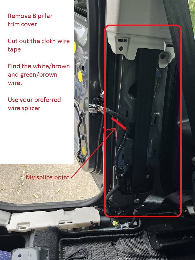 Ford Maverick Installed Power Locks on Tailgate of 2025 Maverick XL Inside View - v2.JPG