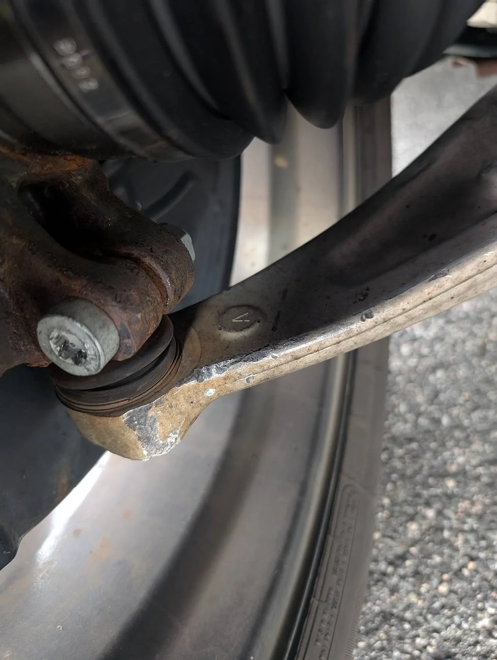 Ford Maverick CV Axle change Damage by dealer. PXL_20250521_202342314
