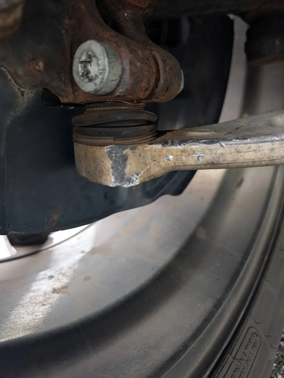 Ford Maverick CV Axle change Damage by dealer. PXL_20250521_202346695
