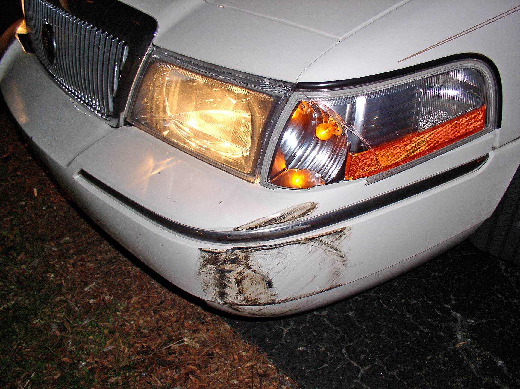 Ford Maverick My theory of Mavericks getting rear ended His_car_bumper