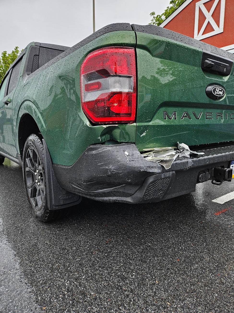 Ford Maverick My theory of Mavericks getting rear ended 20250521_150659