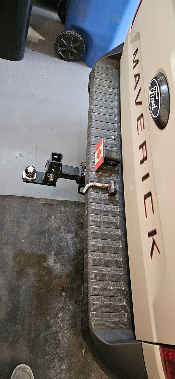 Ford Maverick Looking for a ball mount for my 2025 Maverick 20250518_130929