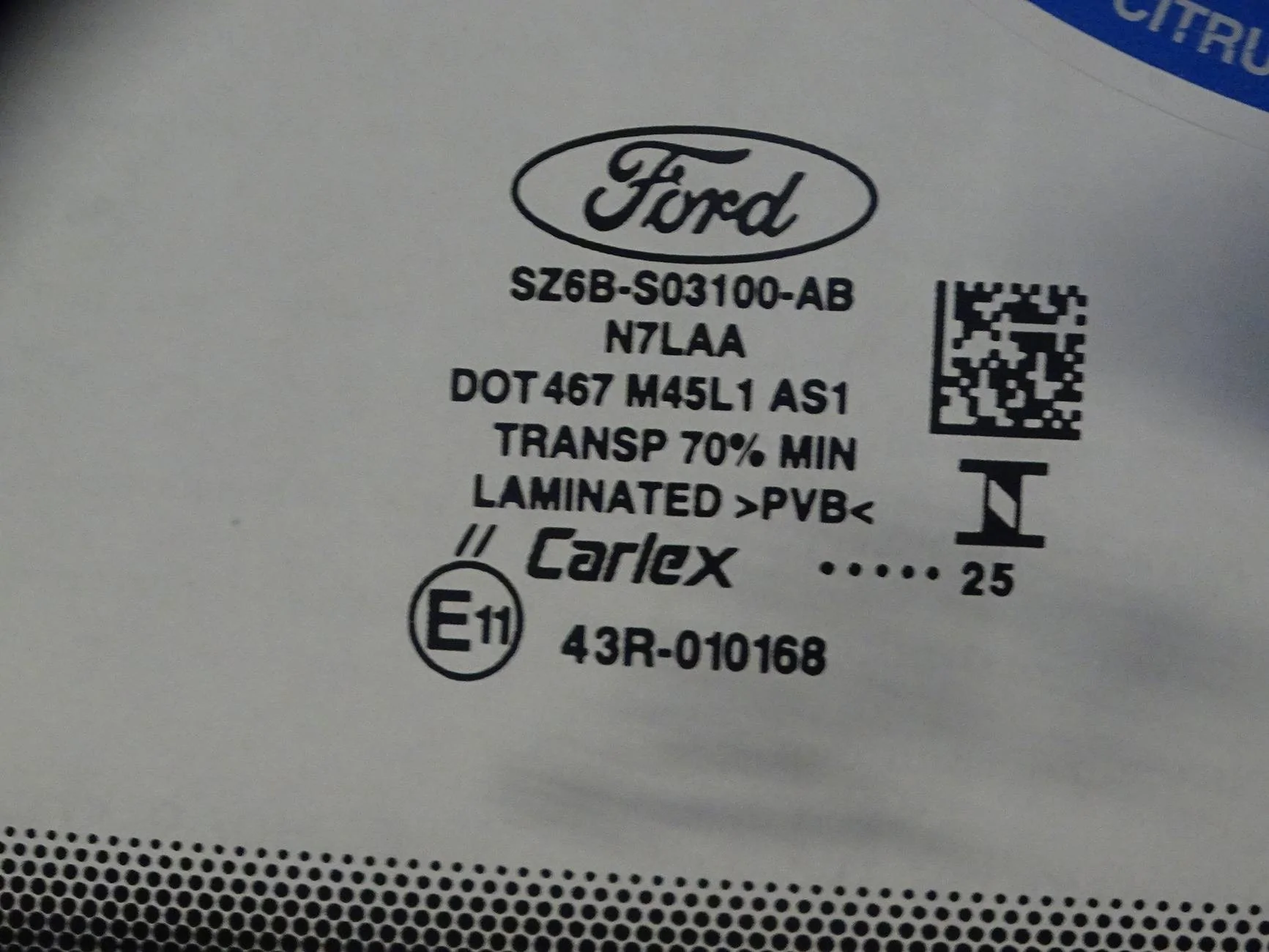 Ford Maverick Windshield shortage? DSC04716