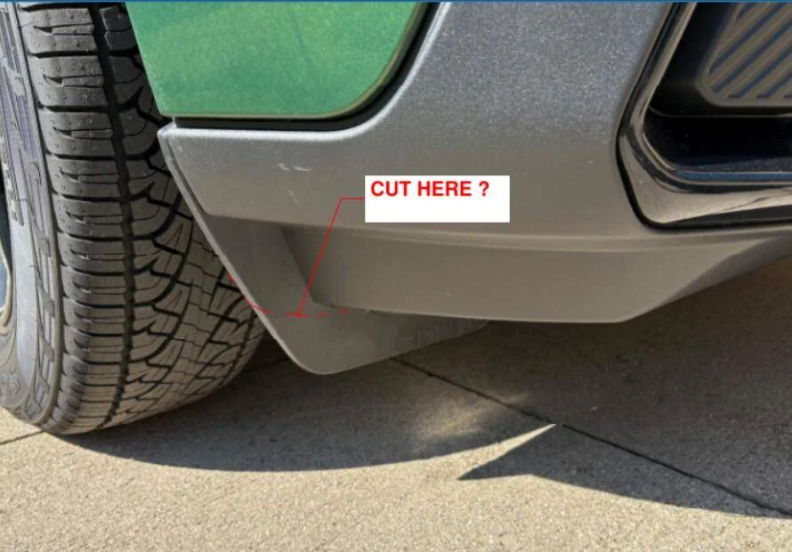 Ford Maverick Front Mud flap modification 1748013775929-gh