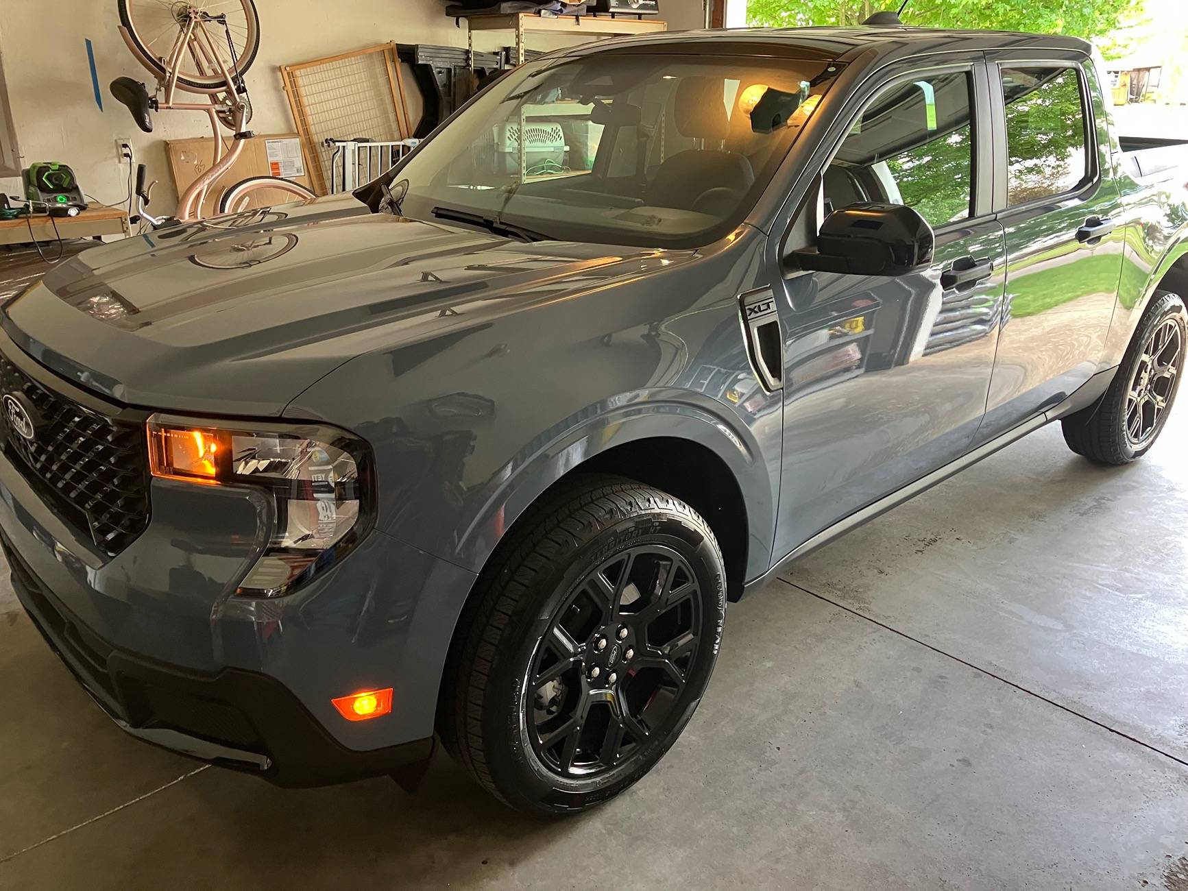 Ford Maverick New 2025 XLT Azure Gray/BAP IMG_1638