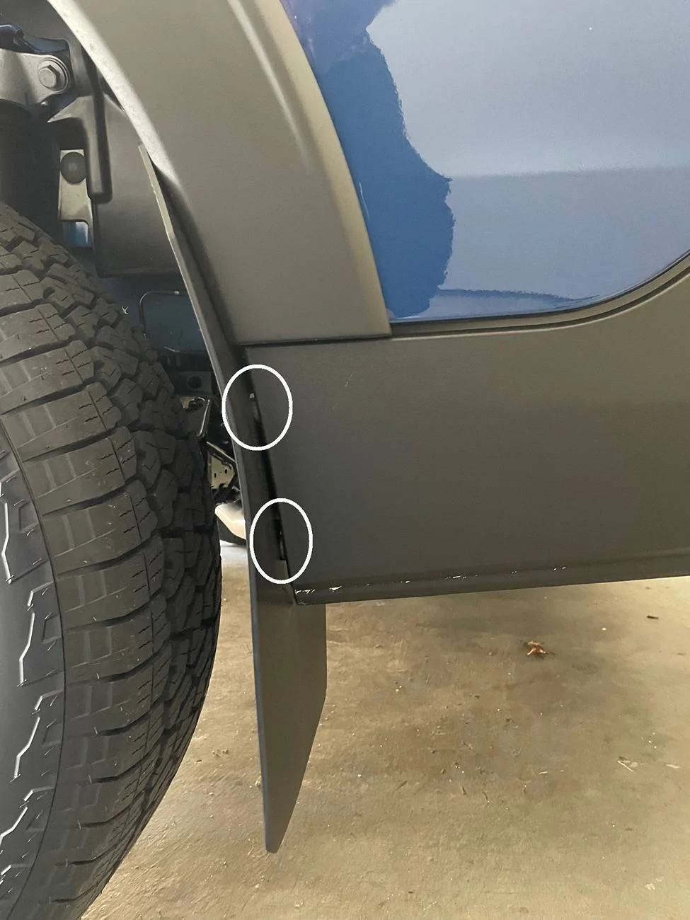 Ford Maverick Just installed Mabett fender flairs Air Design and RokBlox.spacers