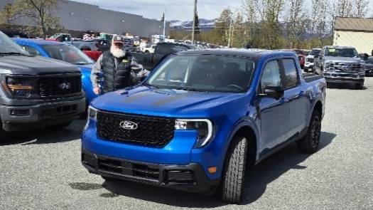 Ford Maverick VELOCITY BLUE Maverick Photos Thread 2025 Ford Maverick Lariat Blue Wasilla 20250507_220441[1].JPG