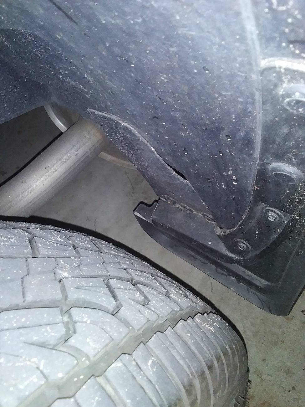 Ford Maverick How I added to my Mabett Mudflap 20250526_102803