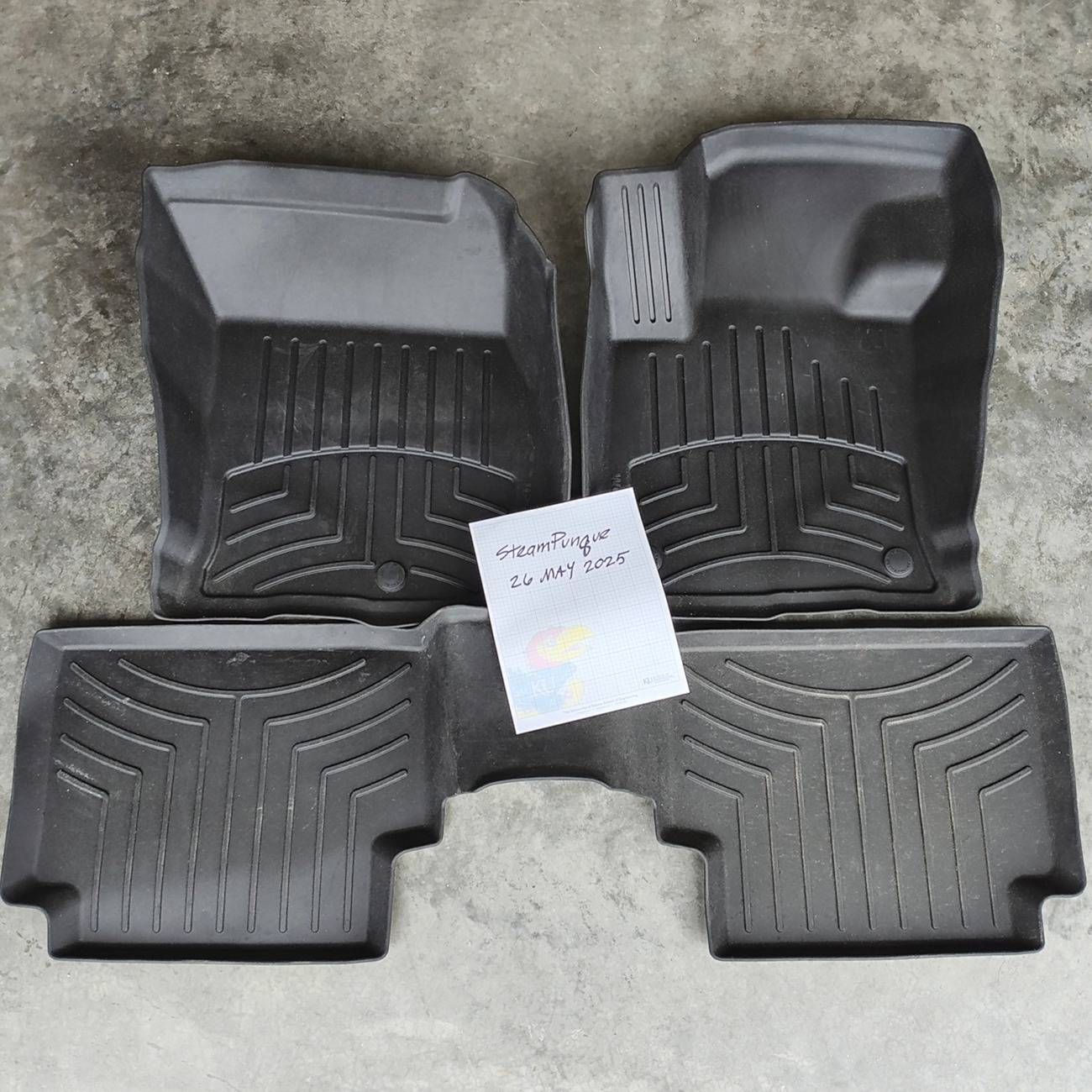 Ford Maverick WeatherTech 2022-2024 Maverick Floor Mats WeatherTech FloorLiner HP 441642-1-3IM