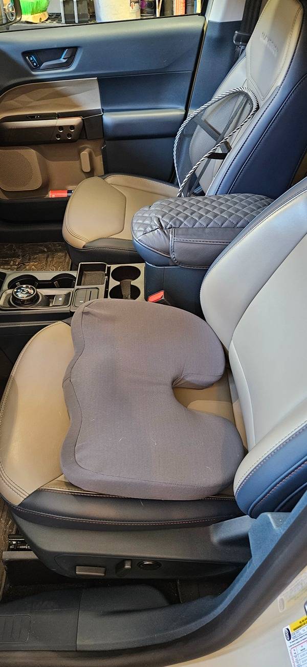 Ford Maverick Need tips for making the seats more comfortable 20250528_082358