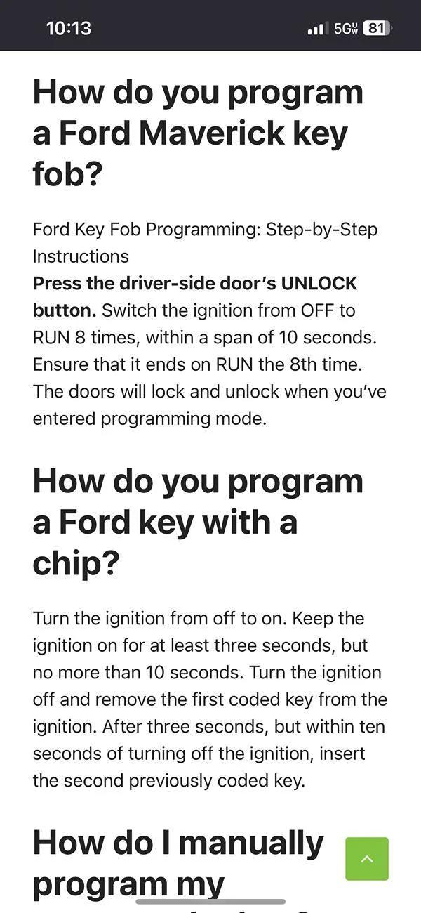 Ford Maverick Need Help - Program FOB  2025 Mav XL? IMG_5402