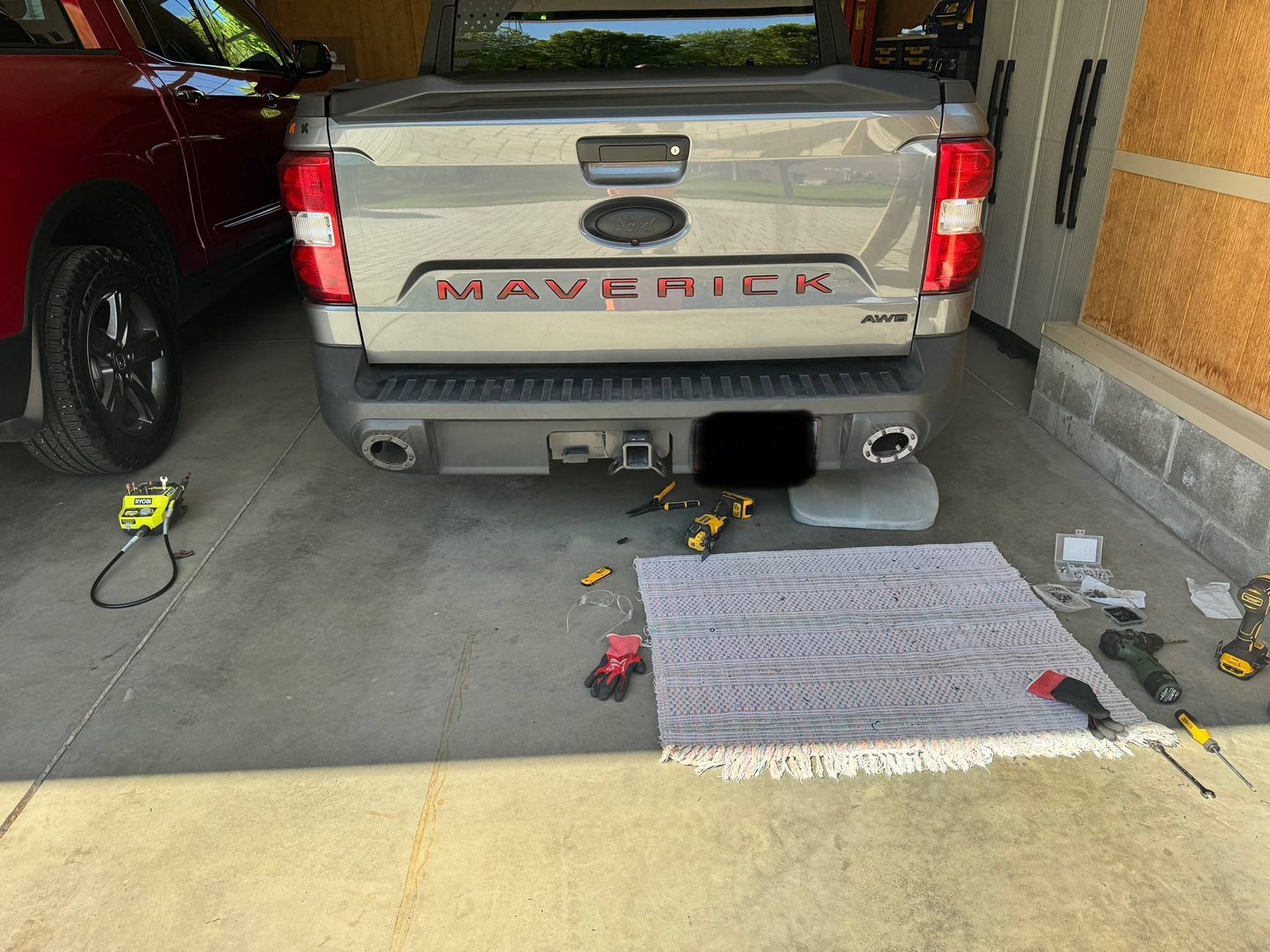 Ford Maverick Custom Dual Exhaust on 2022 Maverick FX4 IMG_1697