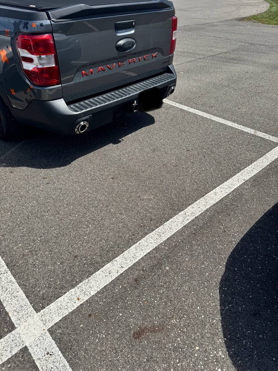 Ford Maverick Custom Dual Exhaust on 2022 Maverick FX4 IMG_1711