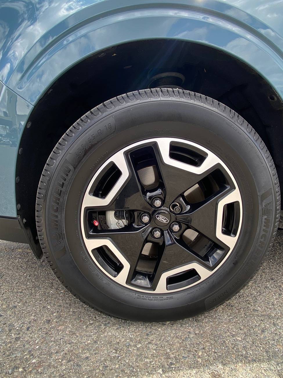 Ford Maverick Biggest tire size on stock suspension? IMG_2501