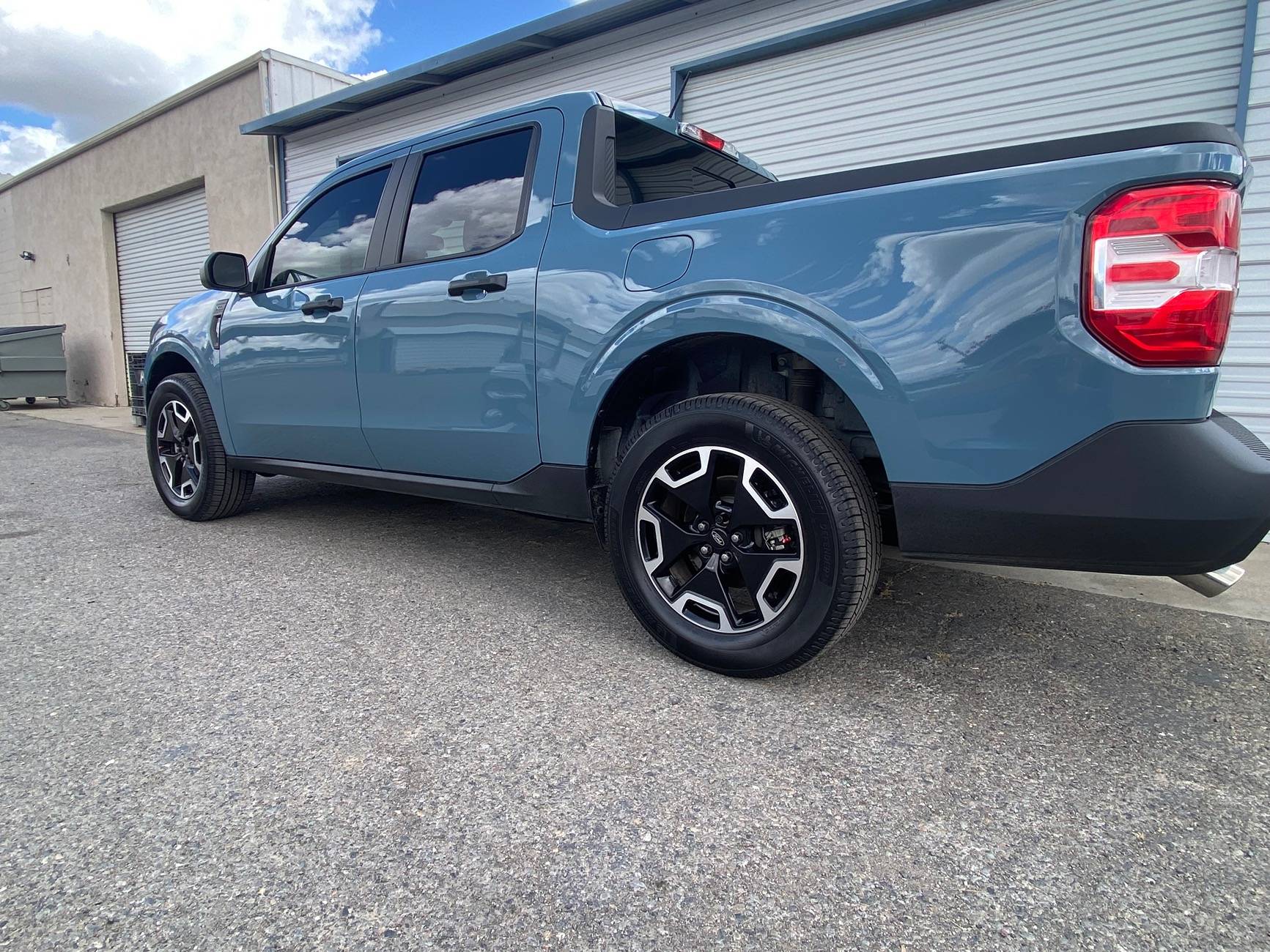Ford Maverick Biggest tire size on stock suspension? IMG_2503