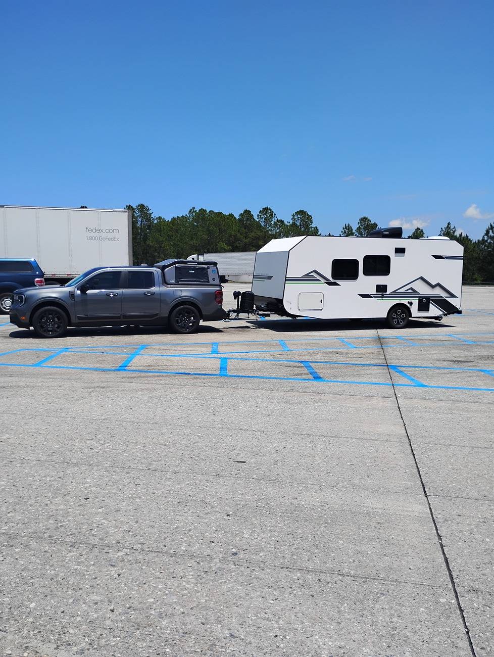 Ford Maverick Towing Test MPG with 2025 Maverick Hybrid AWD - by TFL Truck IMG_20250521_141648913