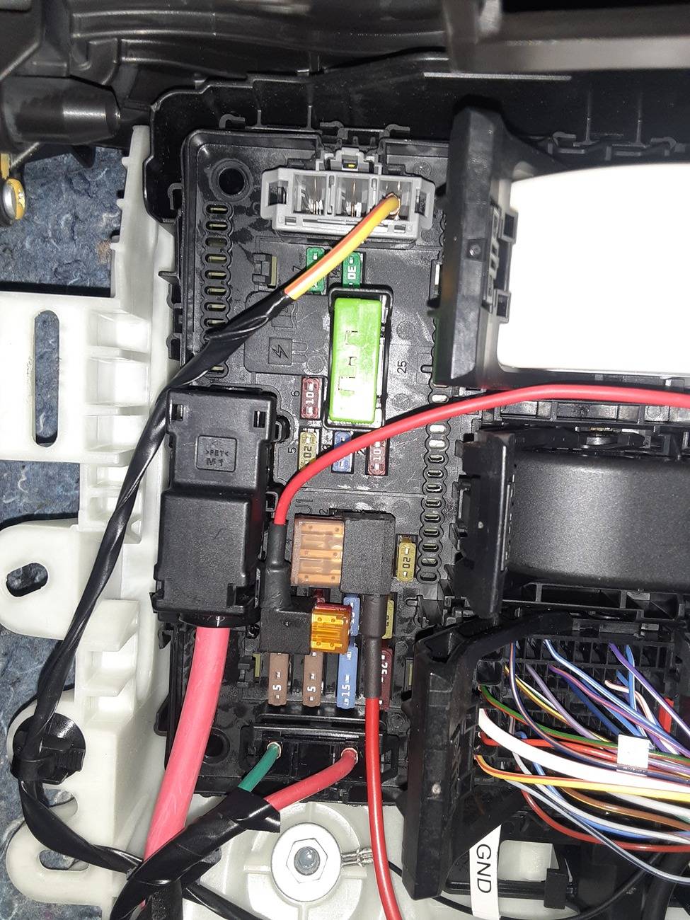 Ford Maverick Dashcam Install - Hardwiring issues 20231012_152716