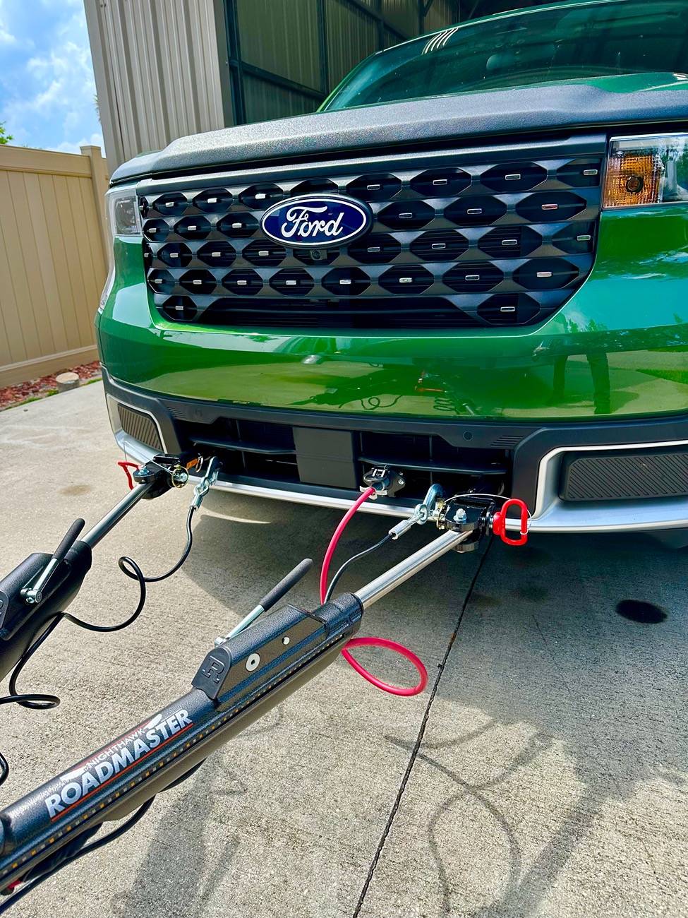 Ford Maverick Maverick Flat Towing Equipment Installation IMG_5268