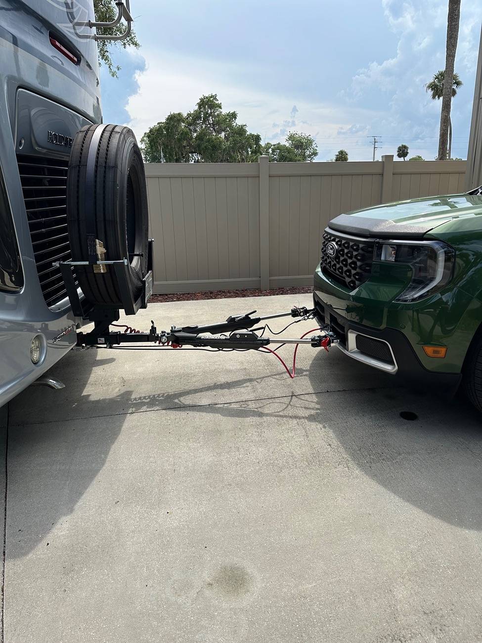 Ford Maverick Maverick Flat Towing Equipment Installation IMG_5270