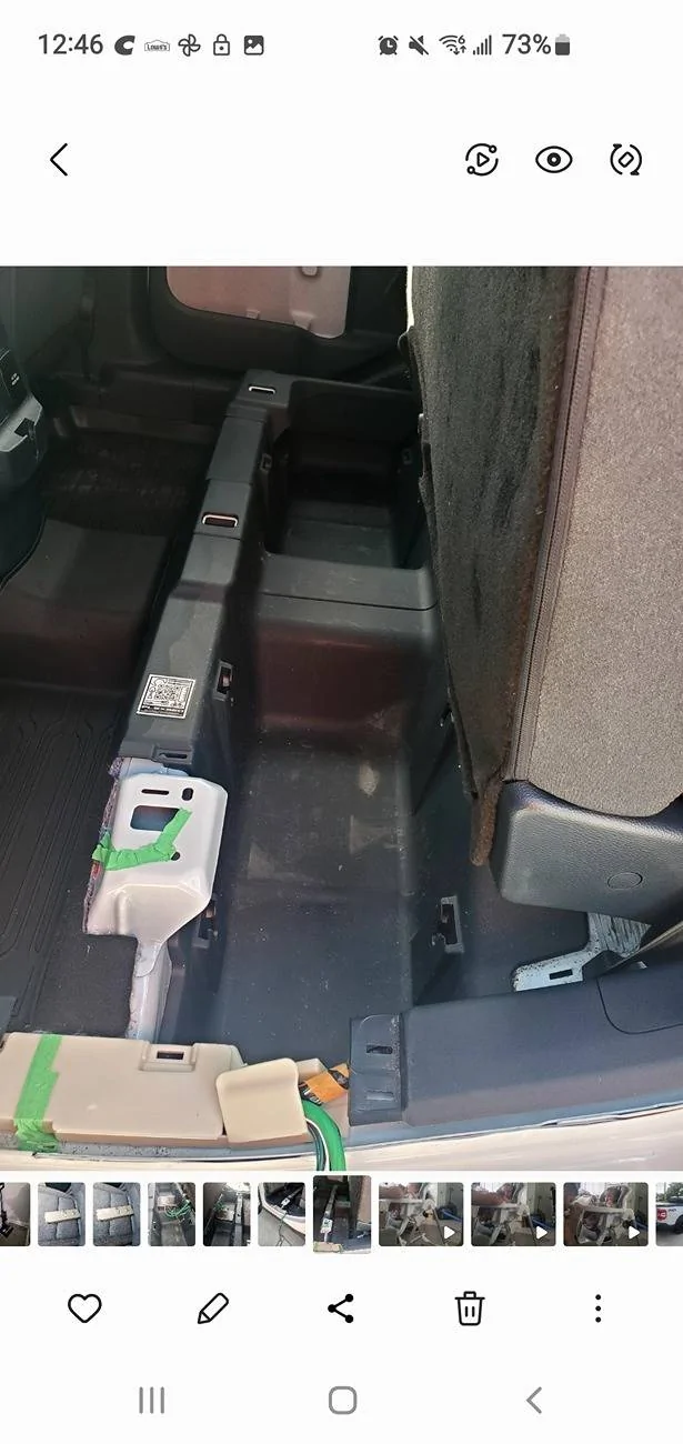 Ford Maverick Underseat Hybrid 8" Subwoofer install Screenshot_20250531-124655_Gallery