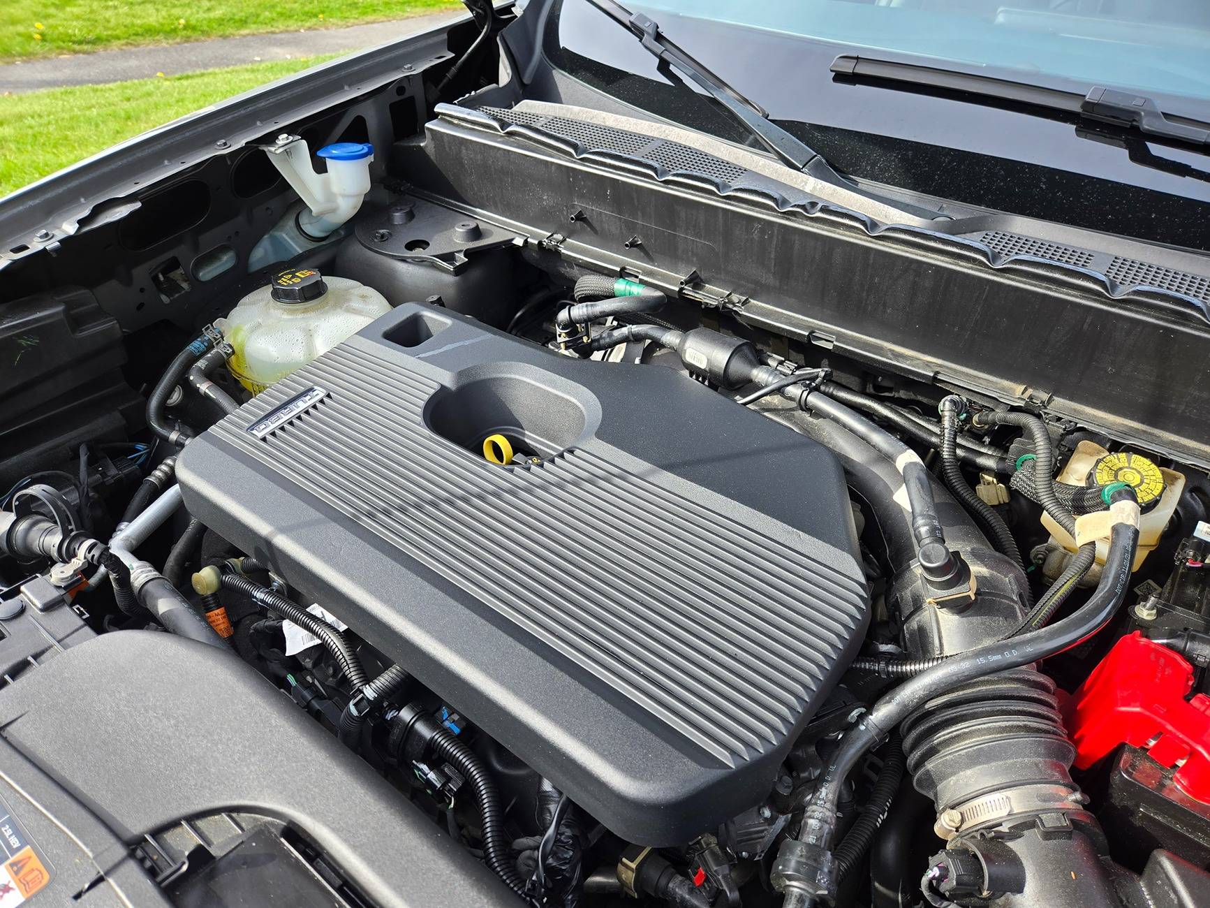 Ford Maverick Installed  Lincoln engine cover on 2022 Maverick 20250531_173715