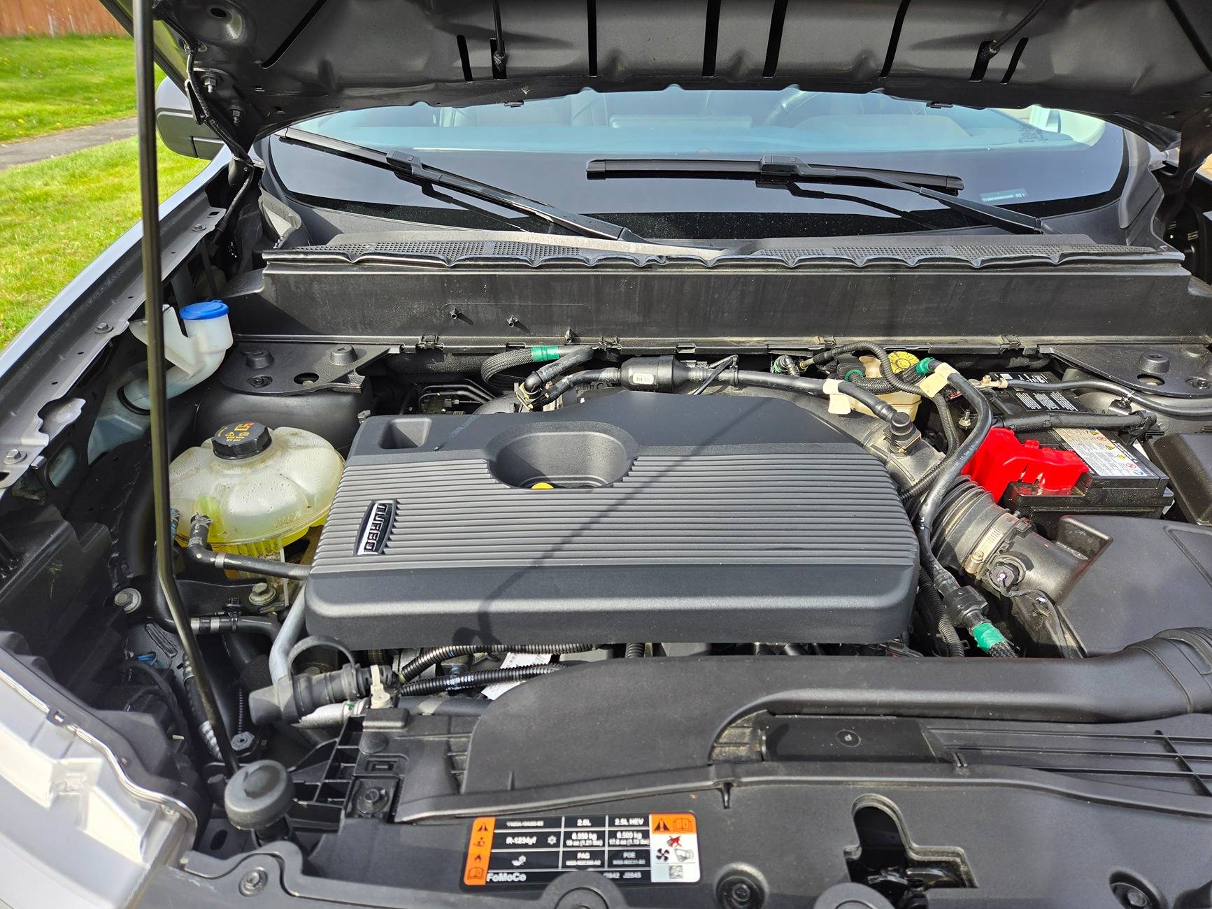 Ford Maverick Installed  Lincoln engine cover on 2022 Maverick 20250531_173723