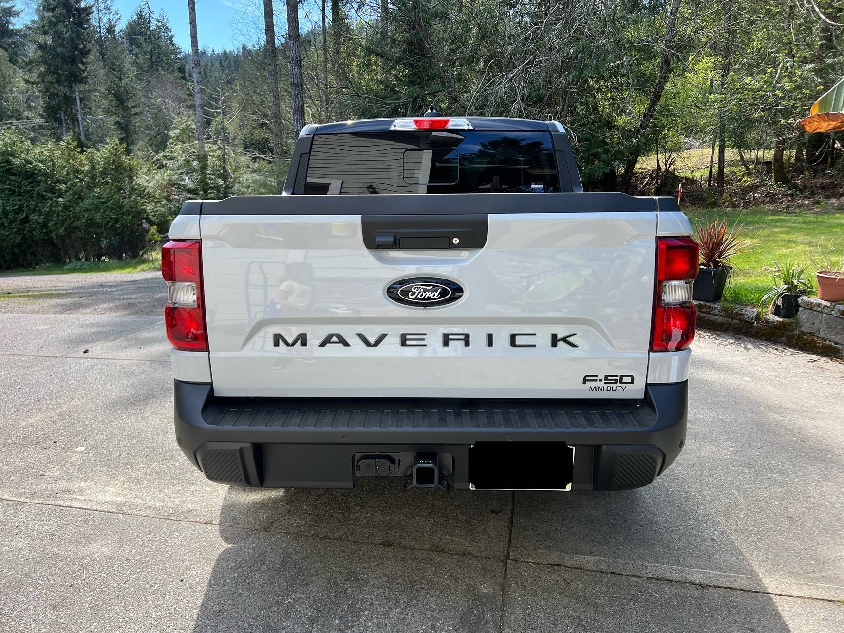 Ford Maverick First Post: I made a custom sticker phonto