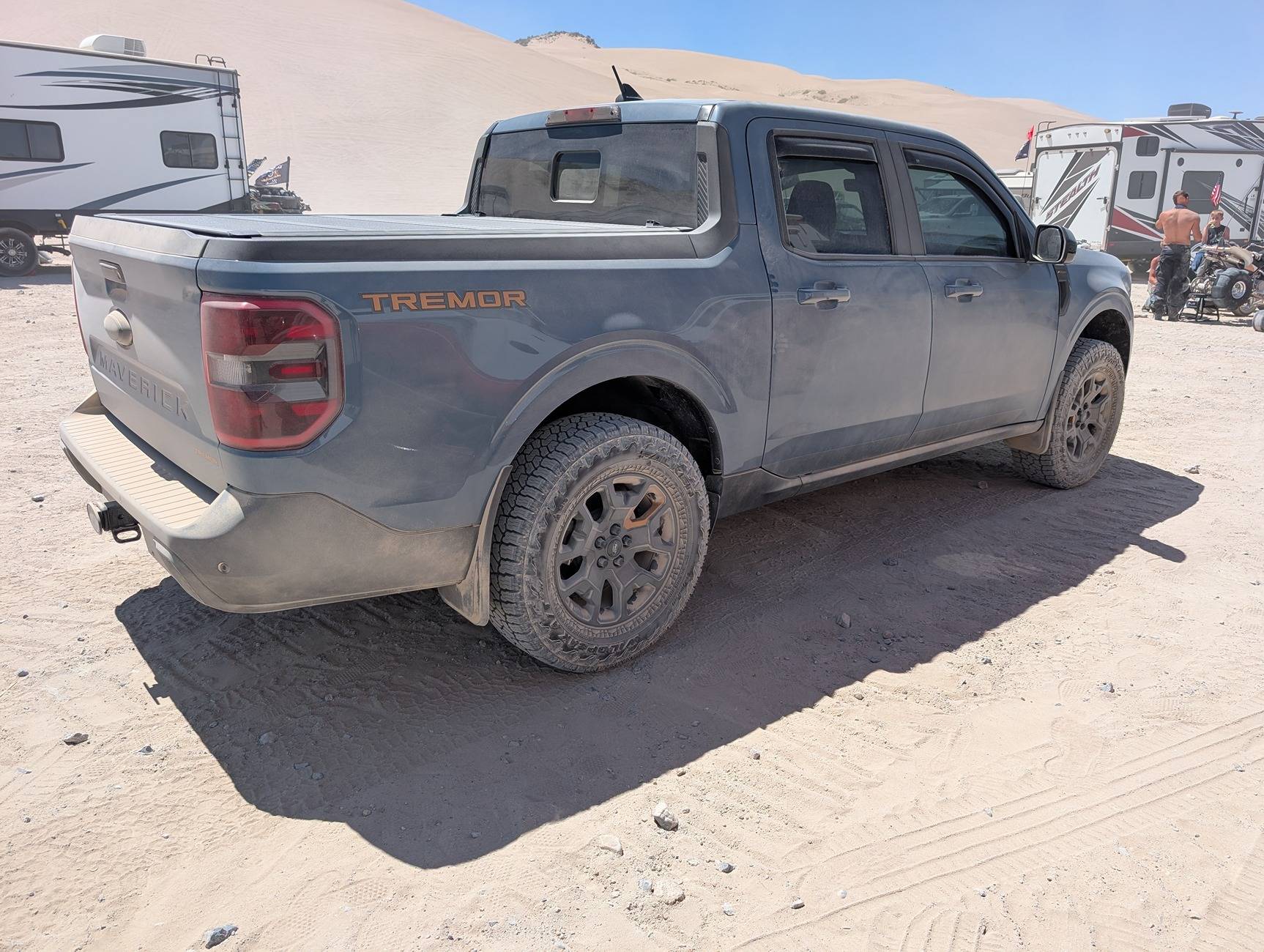 Ford Maverick Can the Maverick handle soft sand for more than just a few feet without getting stuck? PXL_20250531_205244994.MP