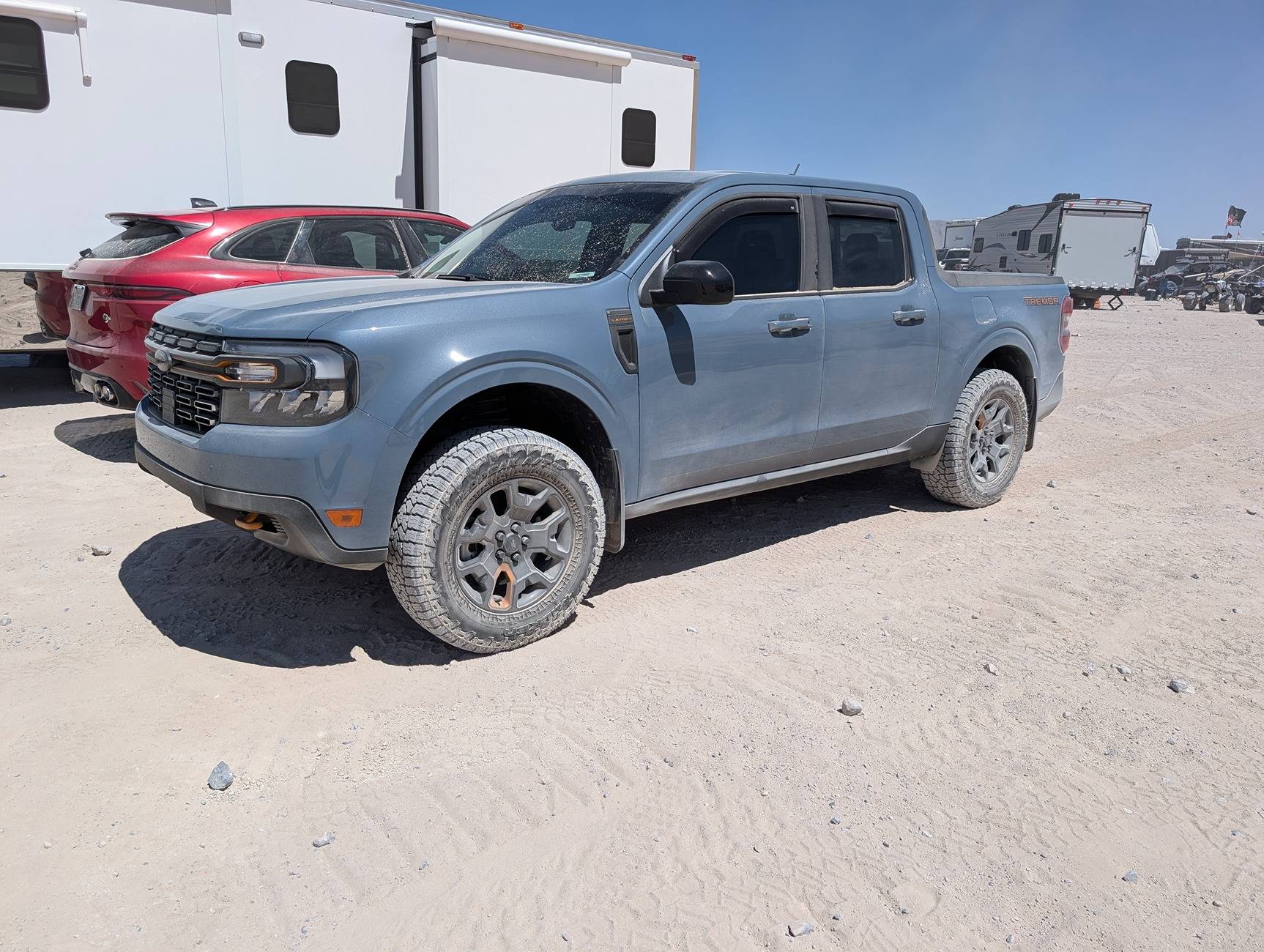 Ford Maverick Can the Maverick handle soft sand for more than just a few feet without getting stuck? PXL_20250531_205307637.MP
