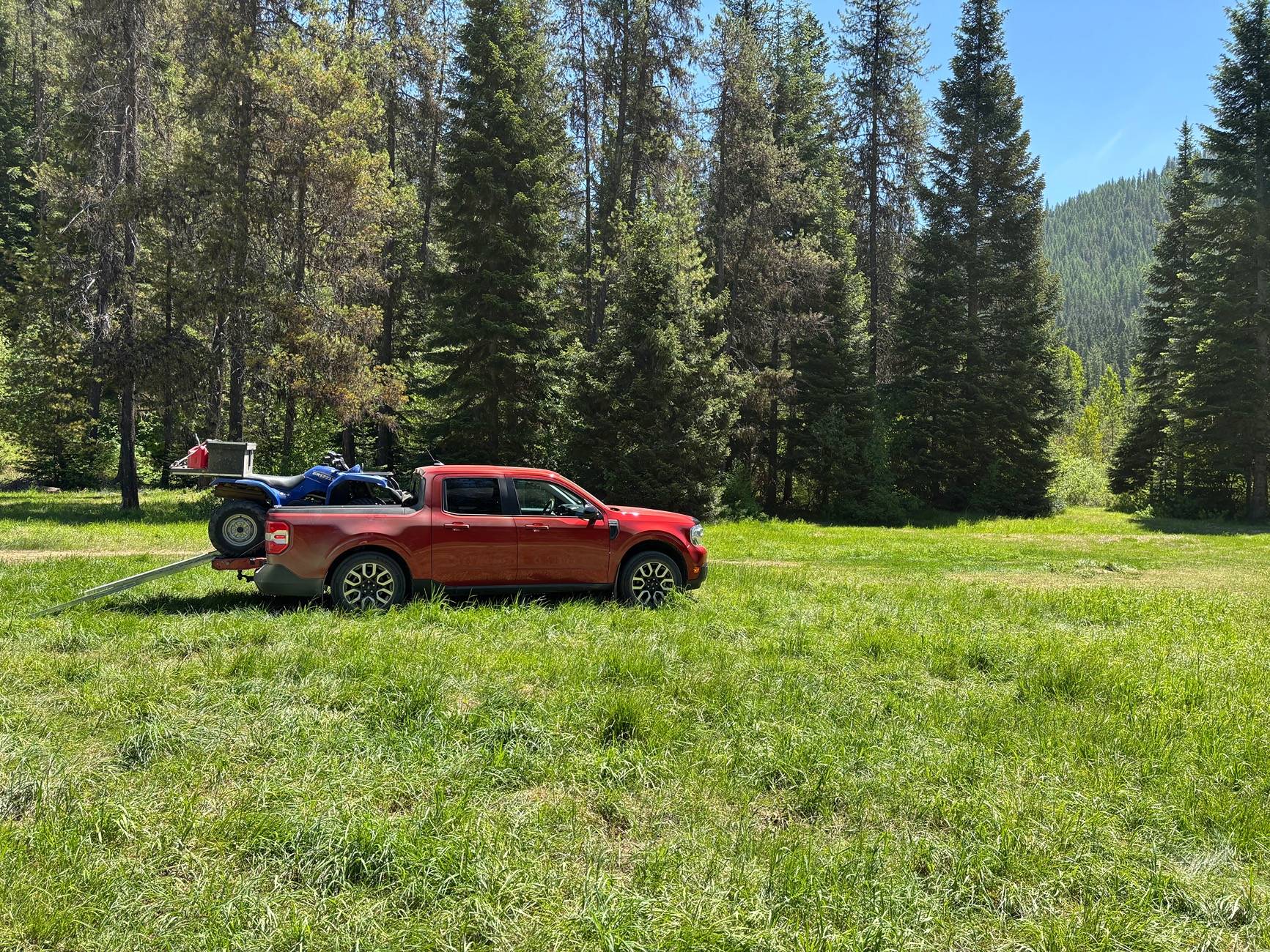 Ford Maverick ATV Loop creek Idaho IMG_0952