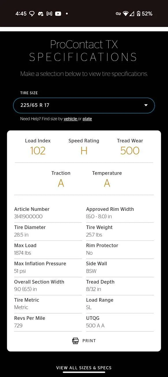 Ford Maverick OEM tires didn't last 1000003484
