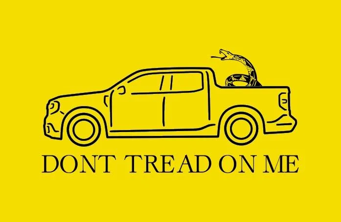 Ford Maverick '#@$! Snakes in a Maverick!' - Sonoran Gopher Snake in Engine Bay mav_flag