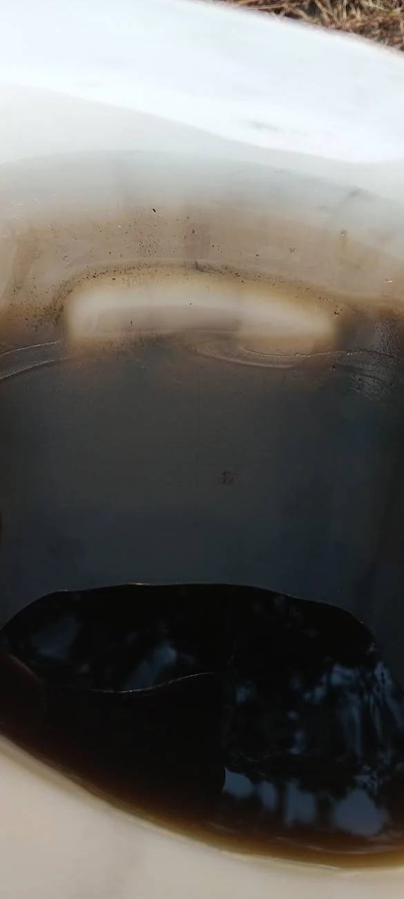 Ford Maverick PTU oil change at 5800 miles 1000004342